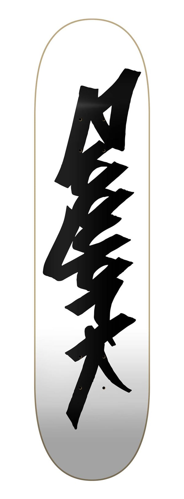 Zoo York 0G 95 Tag White / Black Skateboard Deck - 8.0
