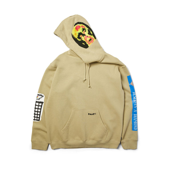 HUF Gimme The Loot Po Hoodie (Sand)