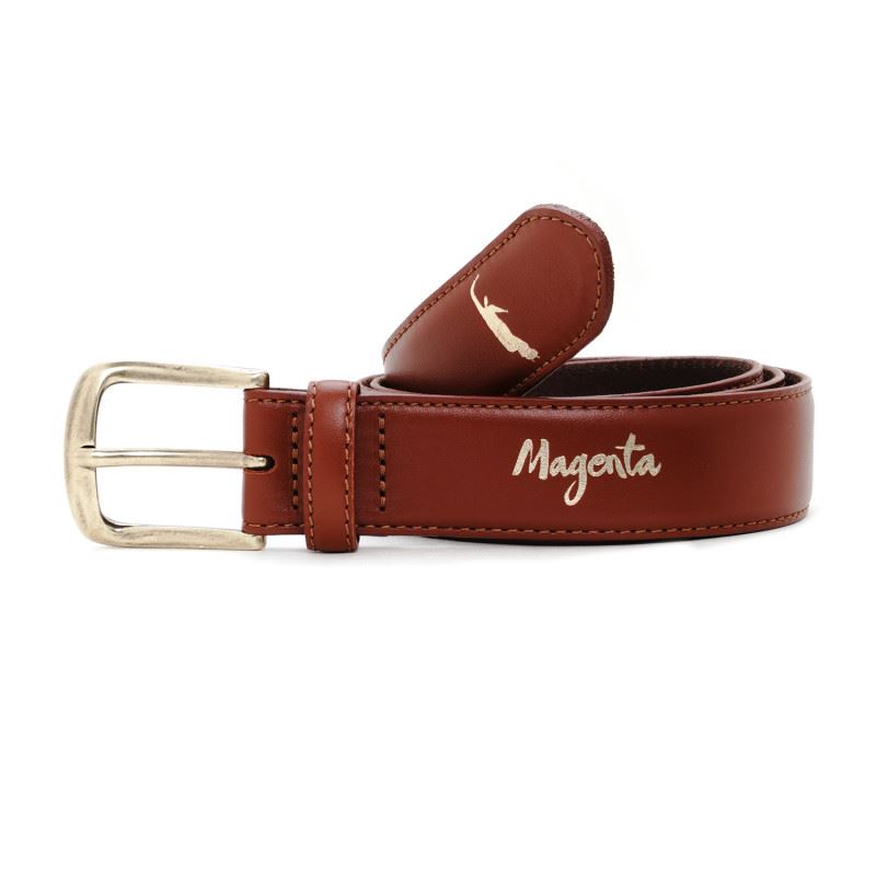 Magenta PWS Belt Brown