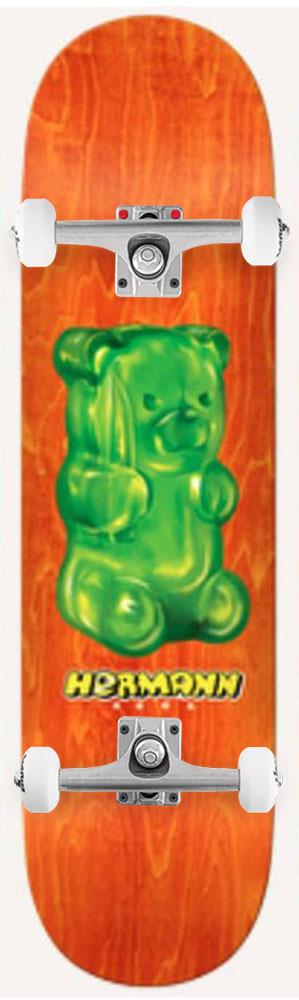 Real Hermann Fun Bear x Venom Custom Complete Skateboard - 8.25