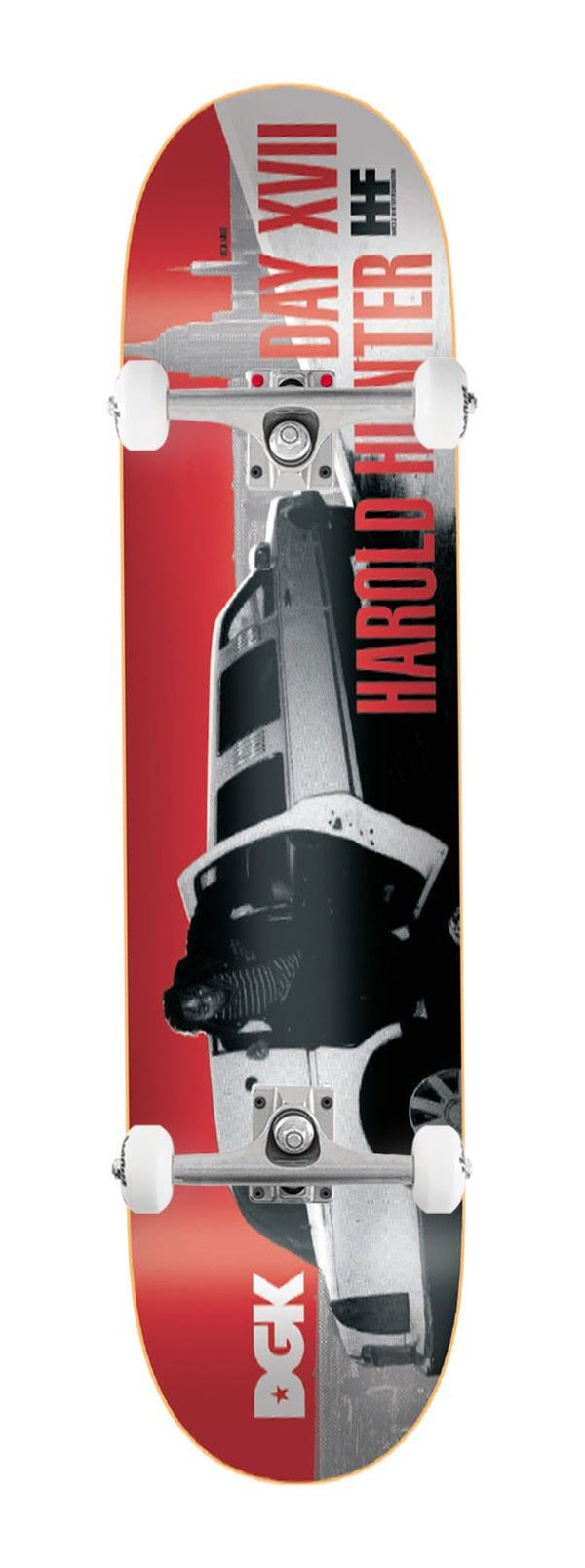 DGK Harold Hunter Street Soldier x Venom Custom Complete Skateboard - 8.5