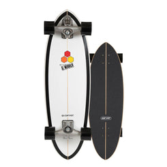 Carver CI Black Beauty - C7 Surfskate Cruiser Skateboard - 9.75" x 31.75" - Skatewarehouse.co.uk