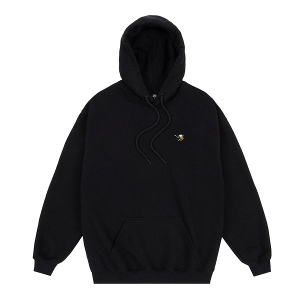 Magenta Jazz Hoodie Black - Skatewarehouse.co.uk