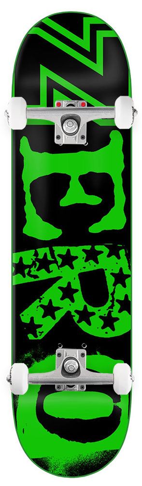 Zero Skateboard Legacy Ransom Green Dipped x Venom Custom Complete Skateboard - 8.25