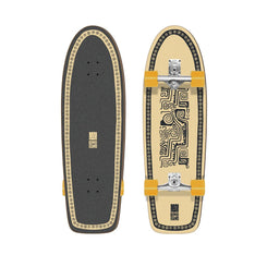 Long Island Shelter 34"x10.25"x17" Long Island Complete Surfskate Cruiser - 23.0" - Skatewarehouse.co.uk