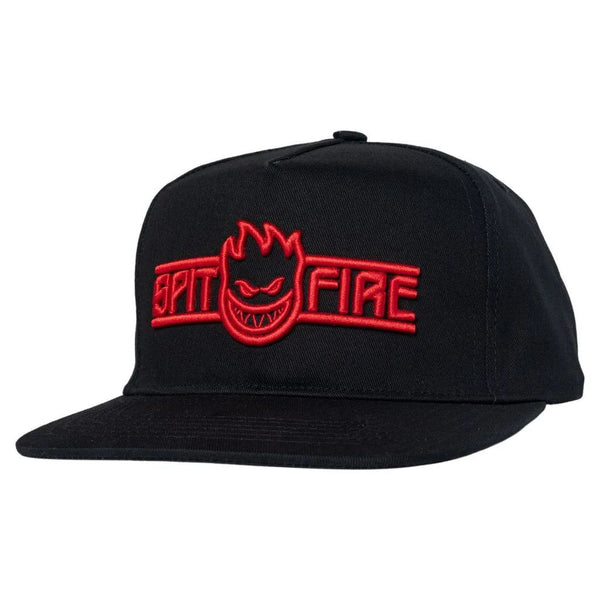 Spitfire LTB Arch Bighead Script Cap (Black / Red) - One Size