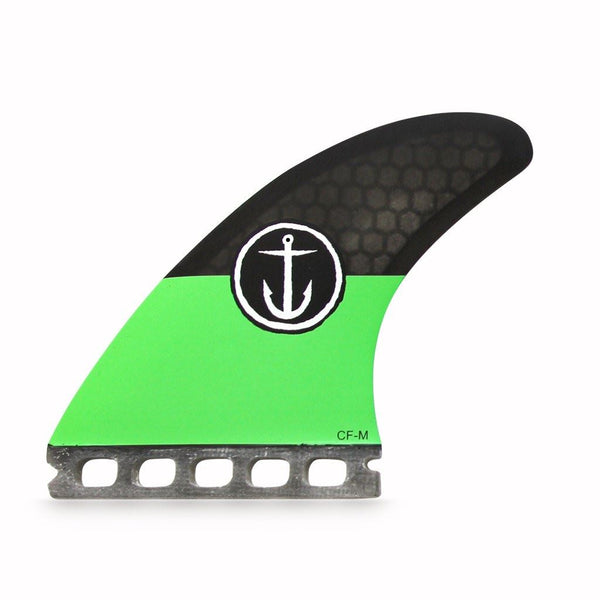 Captain Fin Co - CF Series 5 - Medium - Black / Green (Futures) - M