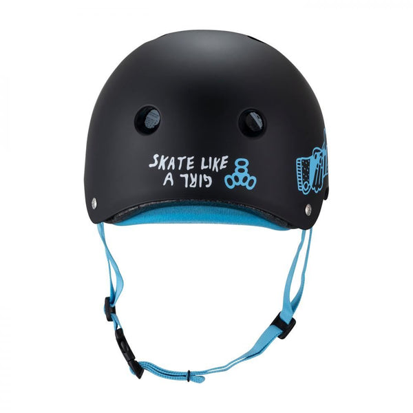 Triple Eight Helmet Certified Sweatsaver S.L.A.G. - Black