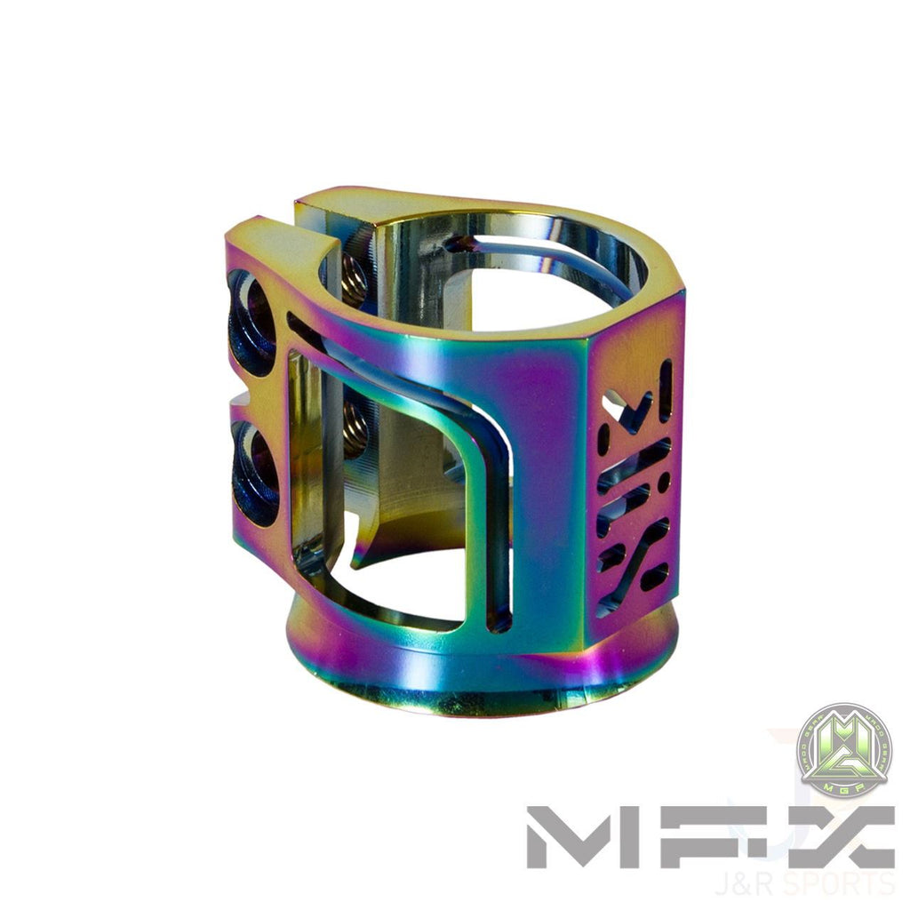 Madd Gear Mfx X2 Cobra Clamp - Neo Chrome - Skatewarehouse.co.uk
