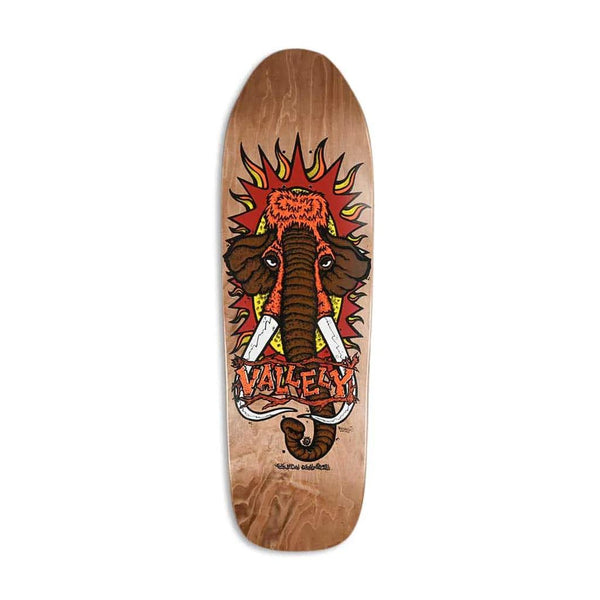 New Deal Vallely Mammoth SP Skateboard Deck Brown 9.5