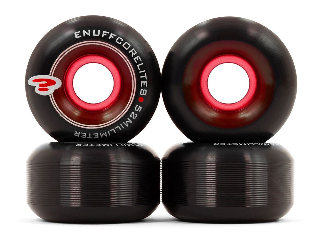 Enuff Corelites Wheels - Black / Red