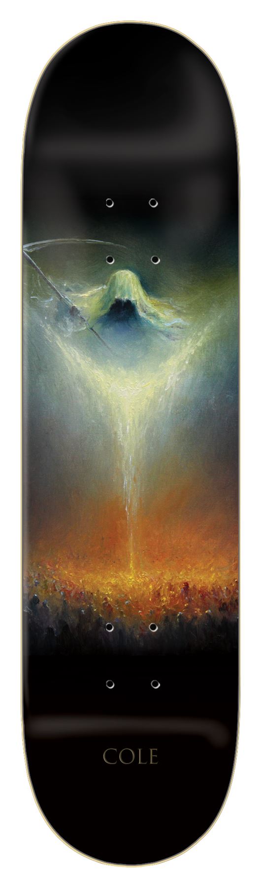 Zero Lewandowski Angel of Death Cole Skateboard Deck - 8.25
