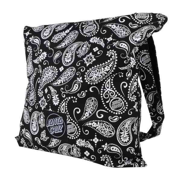 Santa Cruz Womens Bag Screaming Paisley Tote Bag - Black/White - Skatewarehouse.co.uk