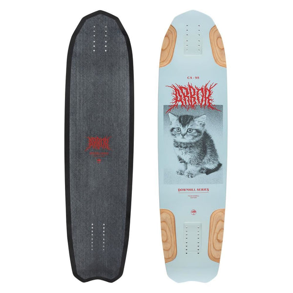 Arbor Performance Tyler Howell Downhill Kitten Longboard Skateboard Deck - 38.0