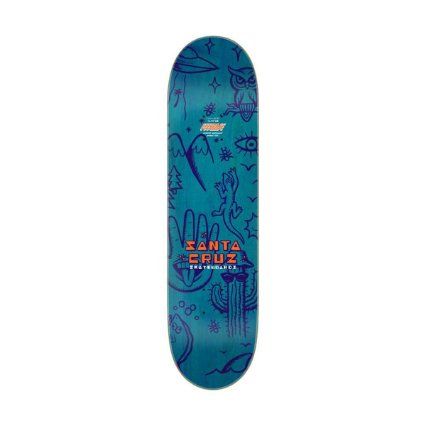 Santa Cruz Team Tripper FeelBase Skateboard Deck - 7.75