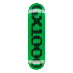GX1000 OG Logo Blur (Green) Skateboard Deck - 8.125"