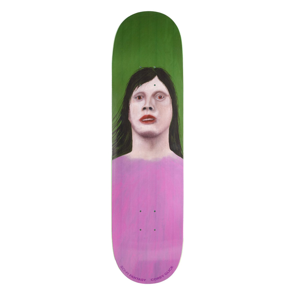 Sci-Fi Fantasy Glick Portrait Skateboard Deck - 8.5"