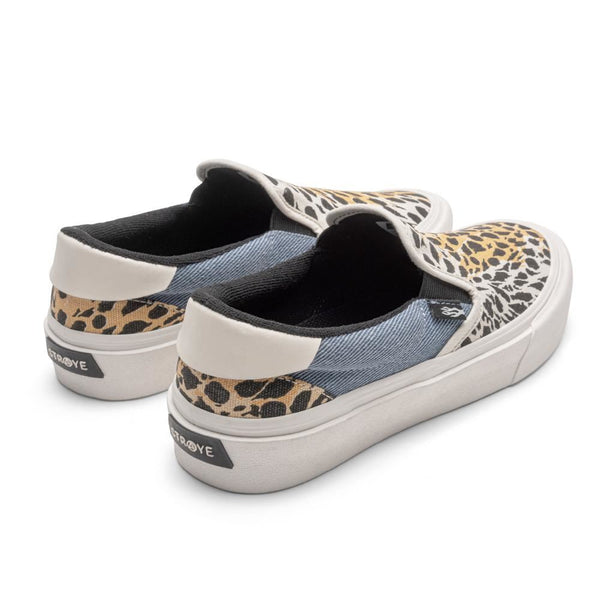 Straye Footwear Ventura - Cheater Denim / Cream - Skatewarehouse.co.uk