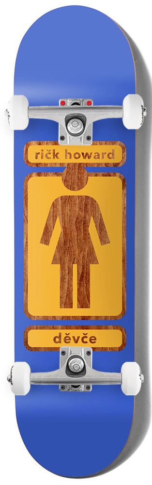 Girl Til W43D2 Rick Howard x Venom Custom Complete Skateboard - 8.125" - Skatewarehouse.co.uk