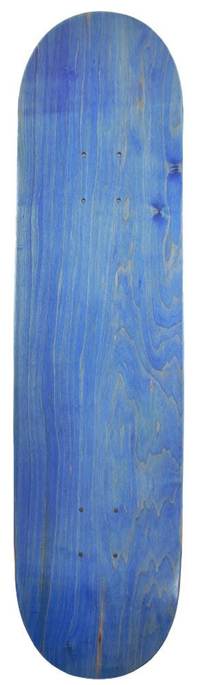 Venom Blank Skateboard Deck - Blue - 7.75