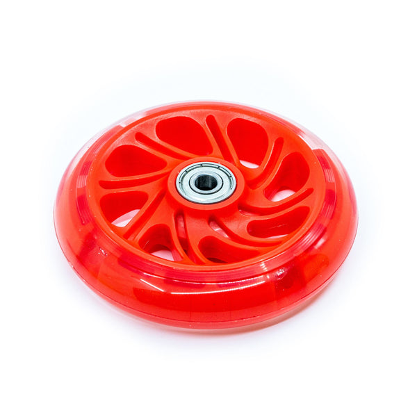 CORE LED Scooter Wheels - Red (PAIR) - Skatewarehouse.co.uk