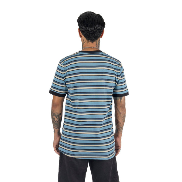 American Socks AMSCKS Striped Blue T-Shirt