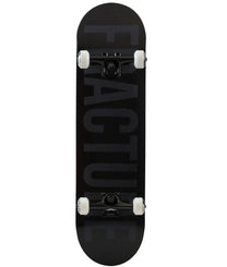 Fracture Fade Black Complete Skateboard - 8.0"