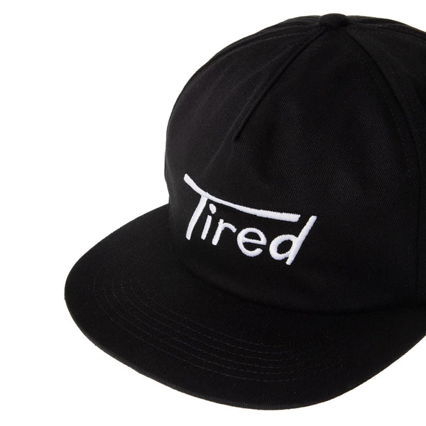 Tired Old Mobil Cap Black - One Size