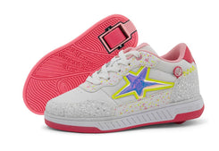 Breezy Rollers Star - Pink / Yellow - Skatewarehouse.co.uk