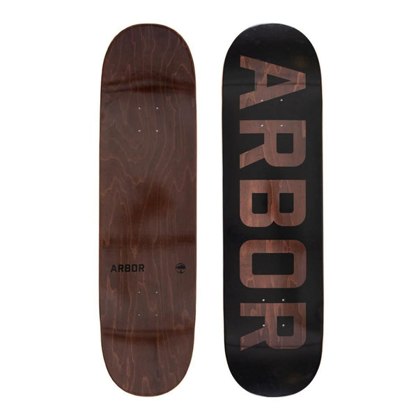 Arbor Logo Surplus 8.5 Logo Skateboard Deck - 8.5