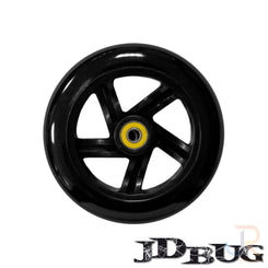 JD Bug Street 150 inc Bearings - 150mm Black Scooter Wheels