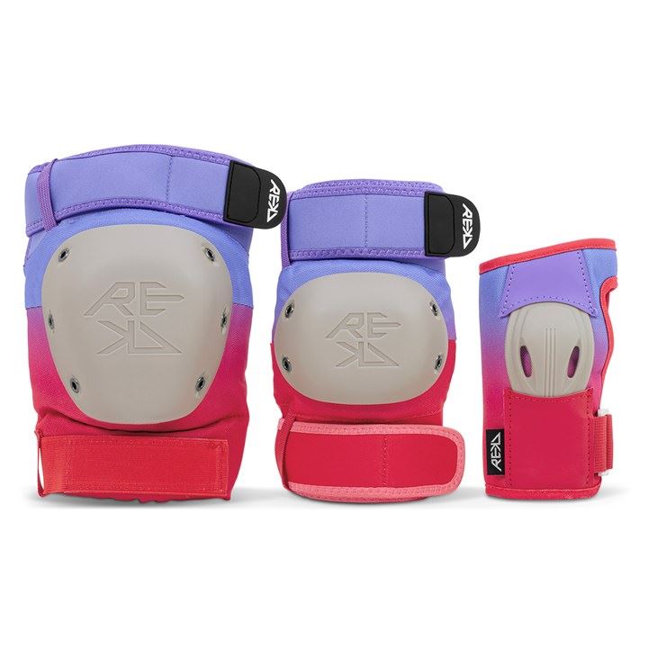 REKD Shield Triple Pad Set - Fade Red / Violet