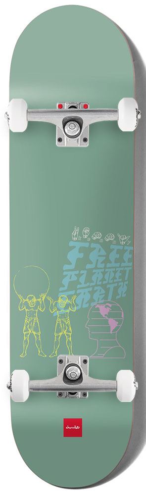 Chocolate Free Planet Earth Kenny Anderson x Venom Custom Complete Skateboard - 8.0