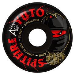 Spitfire F4 99Du April Yuto Conical Full (Black) Skateboard Wheels - 53mm