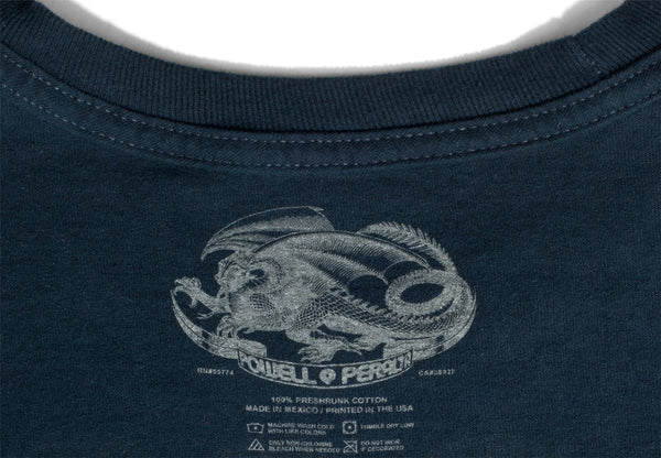 Powell-Peralta Skull and Sword Tee Navy