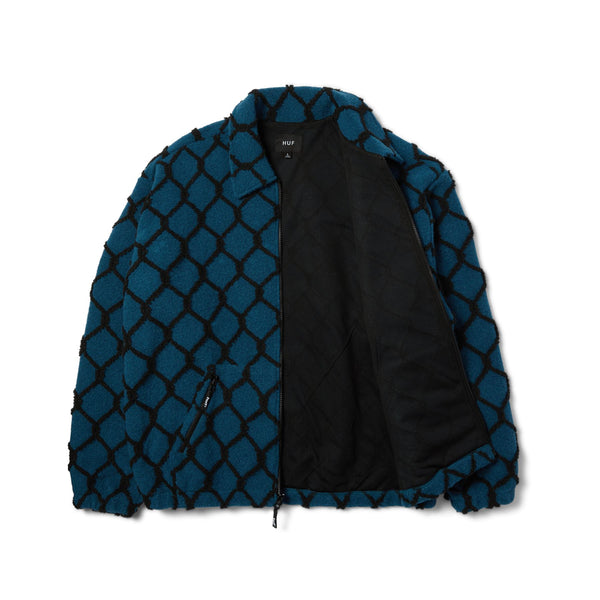 HUF Breakthrough High Pile Jacket (Marine Blue) - S