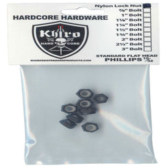 Khiro Hardcore Nylon Lock Nut (8 pcs / pk) Accessories