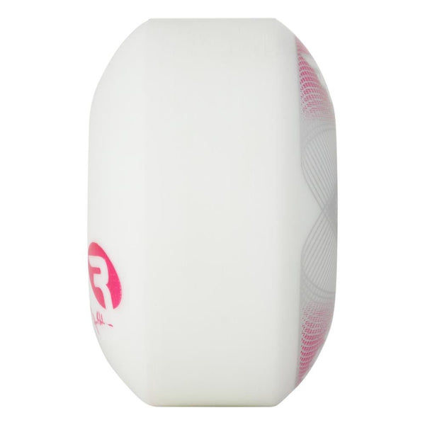 Ricta Skateboard Wheels Shanahan Geo Natural Round101a - White / Red - Skatewarehouse.co.uk