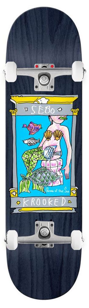 Krooked Pro Sebo Maritime Custom Complete Skateboard - 8.38