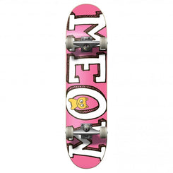 Meow Logo Pink Complete Skateboard - 7.5"