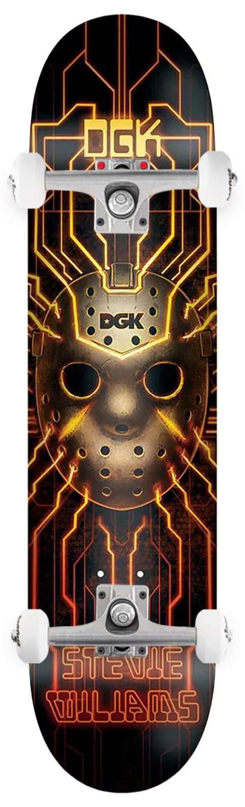 DGK Stevie Williams 'Glow' x Venom Custom Complete Skateboard - 8.25