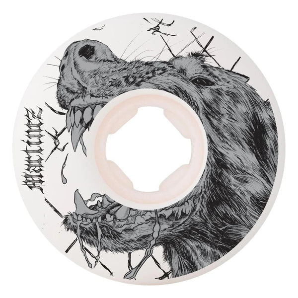 OJ Skateboard Wheels 54mm Milton Martinez Guero - White - Skatewarehouse.co.uk