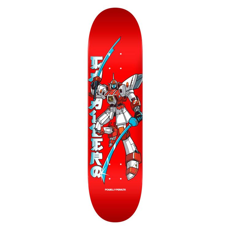 Powell-Peralta™ Steve Caballero • Gundam • • Red Skateboard Deck - 8.25" - Skatewarehouse.co.uk