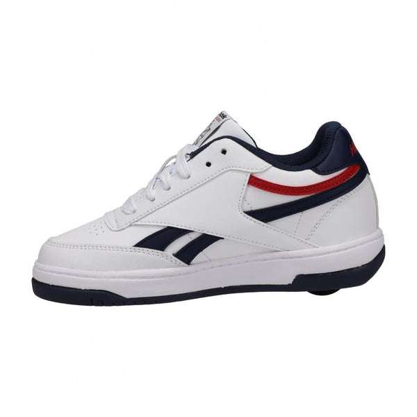 Heelys X Reebok Reebok Club C PU - White / Navy - Skatewarehouse.co.uk