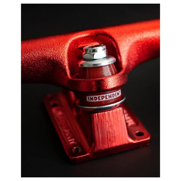 Indy Stage 4 Skateboard Trucks Red Standard Red - 151 - Skatewarehouse.co.uk