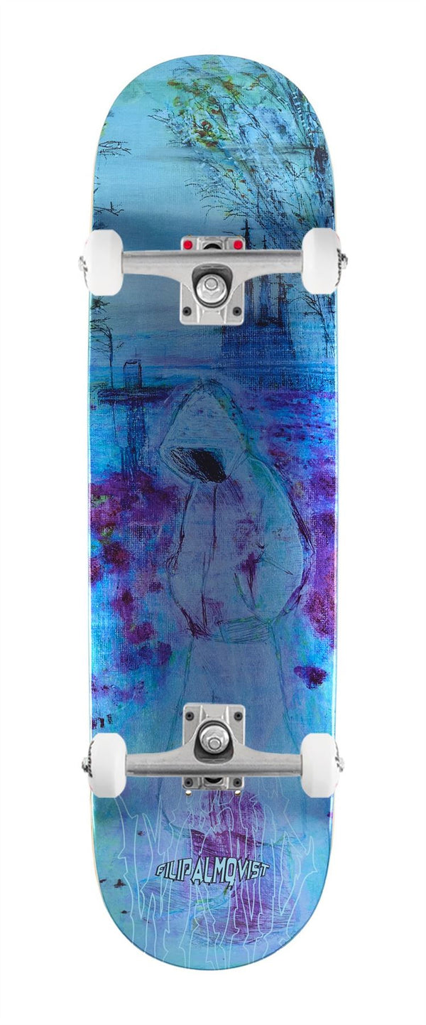 WKND 'SD2' Filip Almqvist Grey (WB) x Venom Custom Complete Skateboard - 8.375