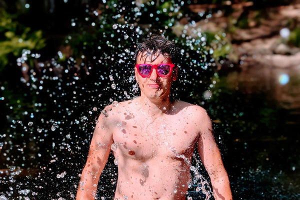 Lobster Eyewear Arnold Schwarzenipper - Pink - Skatewarehouse.co.uk