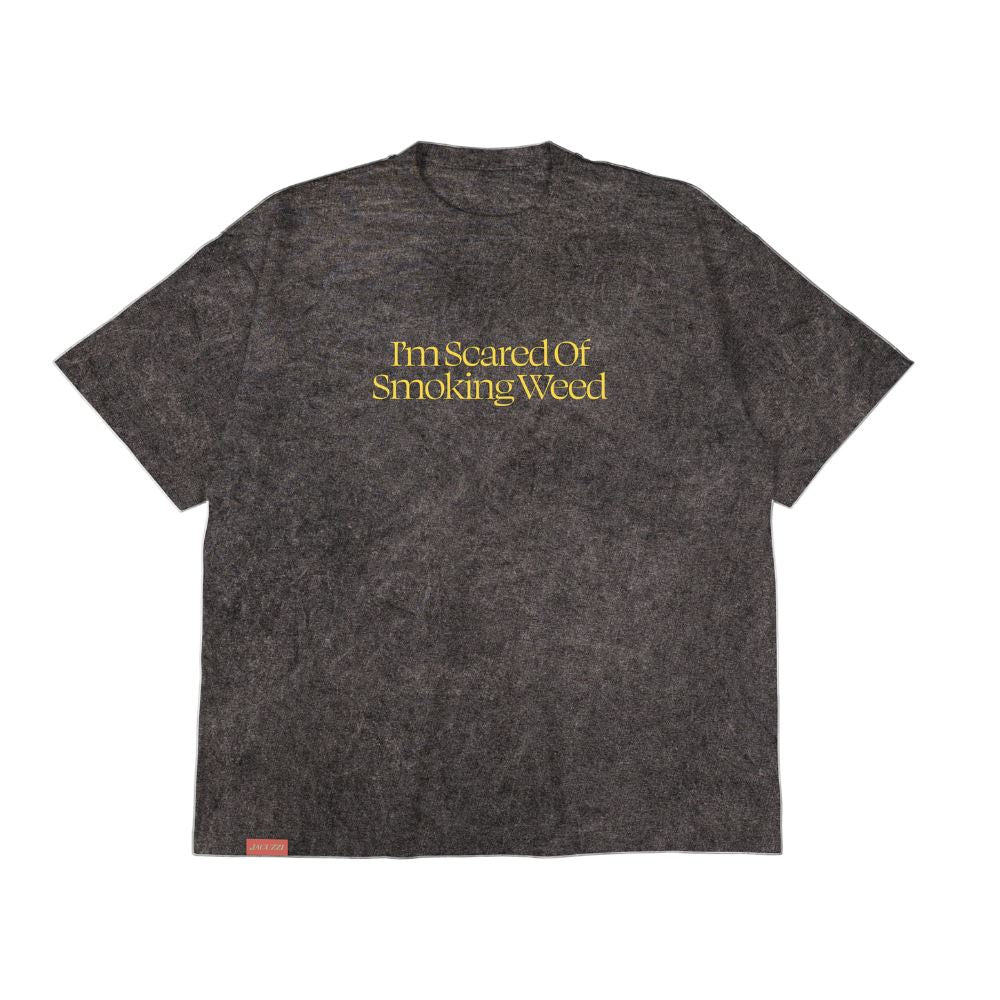 Jacuzzi Unlimited Scared Weed Mineral Wash Premium S / S Tee Grey - XL