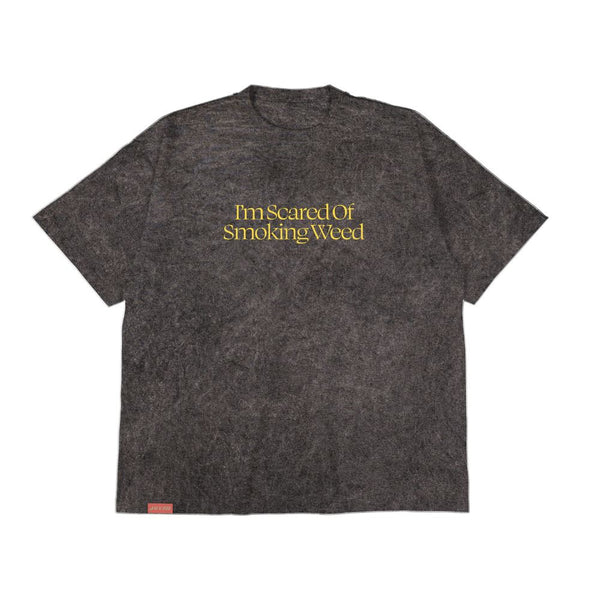 Jacuzzi Unlimited Scared Weed Mineral Wash Premium S / S Tee Grey - XL