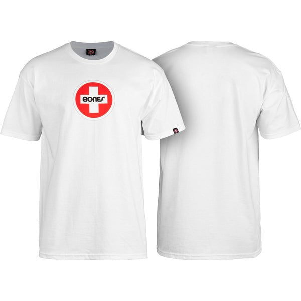 BONES Circle Tee White - Skatewarehouse.co.uk
